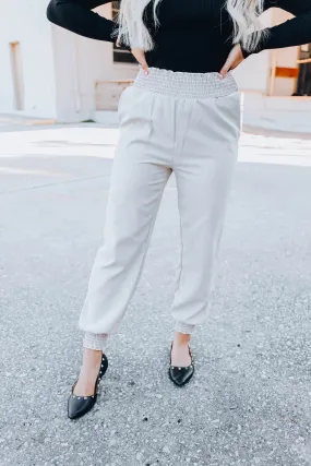 All The Rage Dress Joggers - Khaki