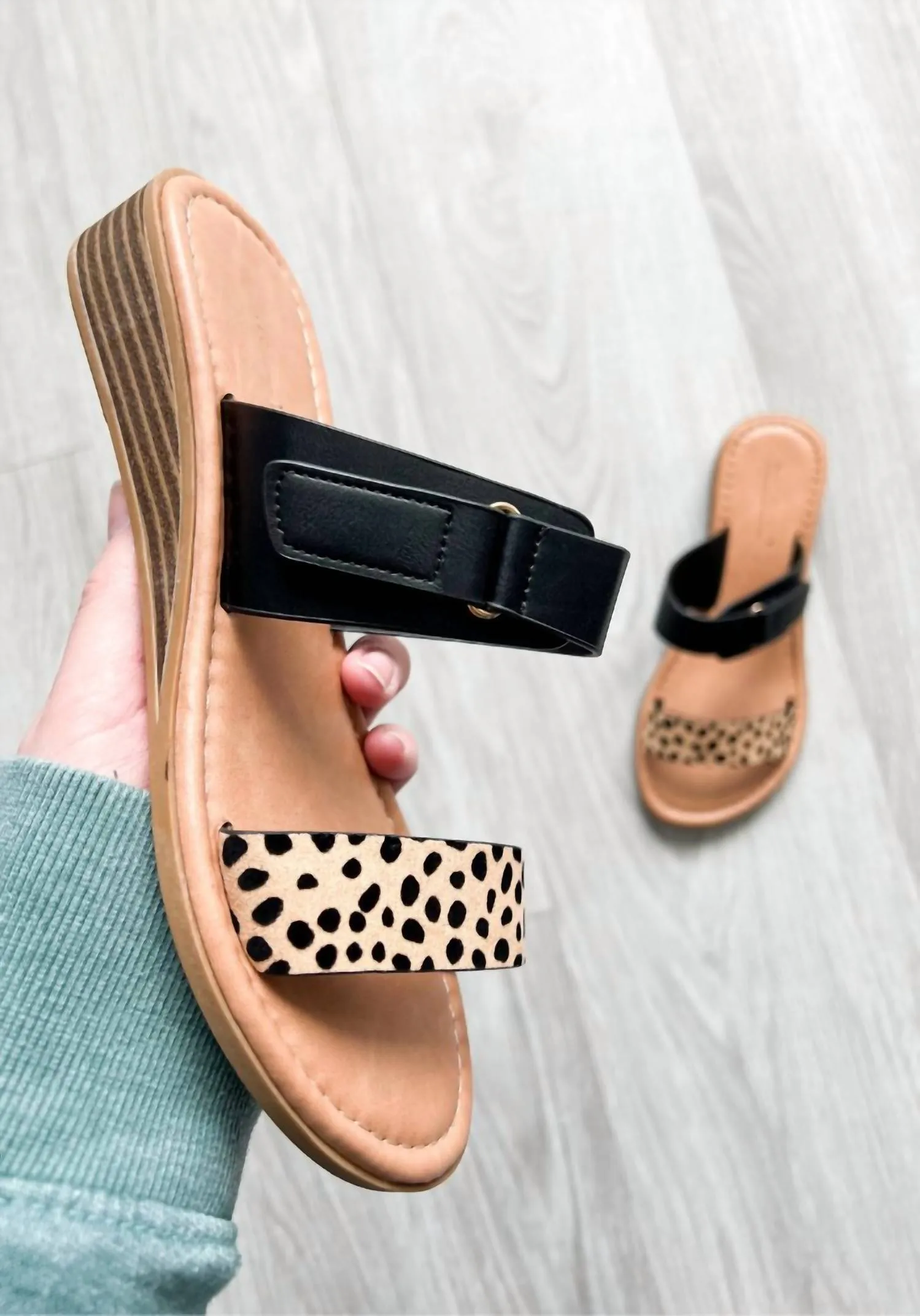 Animal Print Sandal