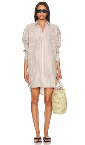 ANINE BING Lake Dress in Taupe