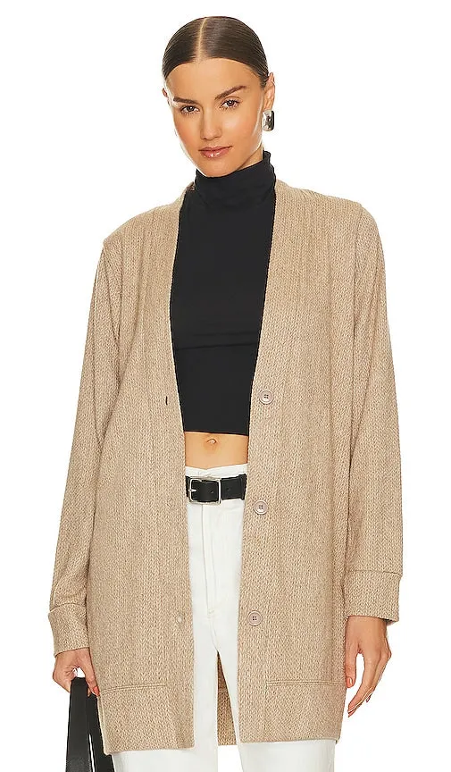 Bobi Cardigan in Tan