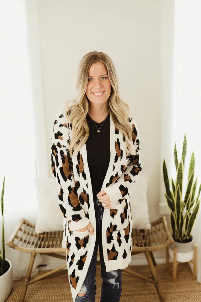Cozy Leopard Cardi