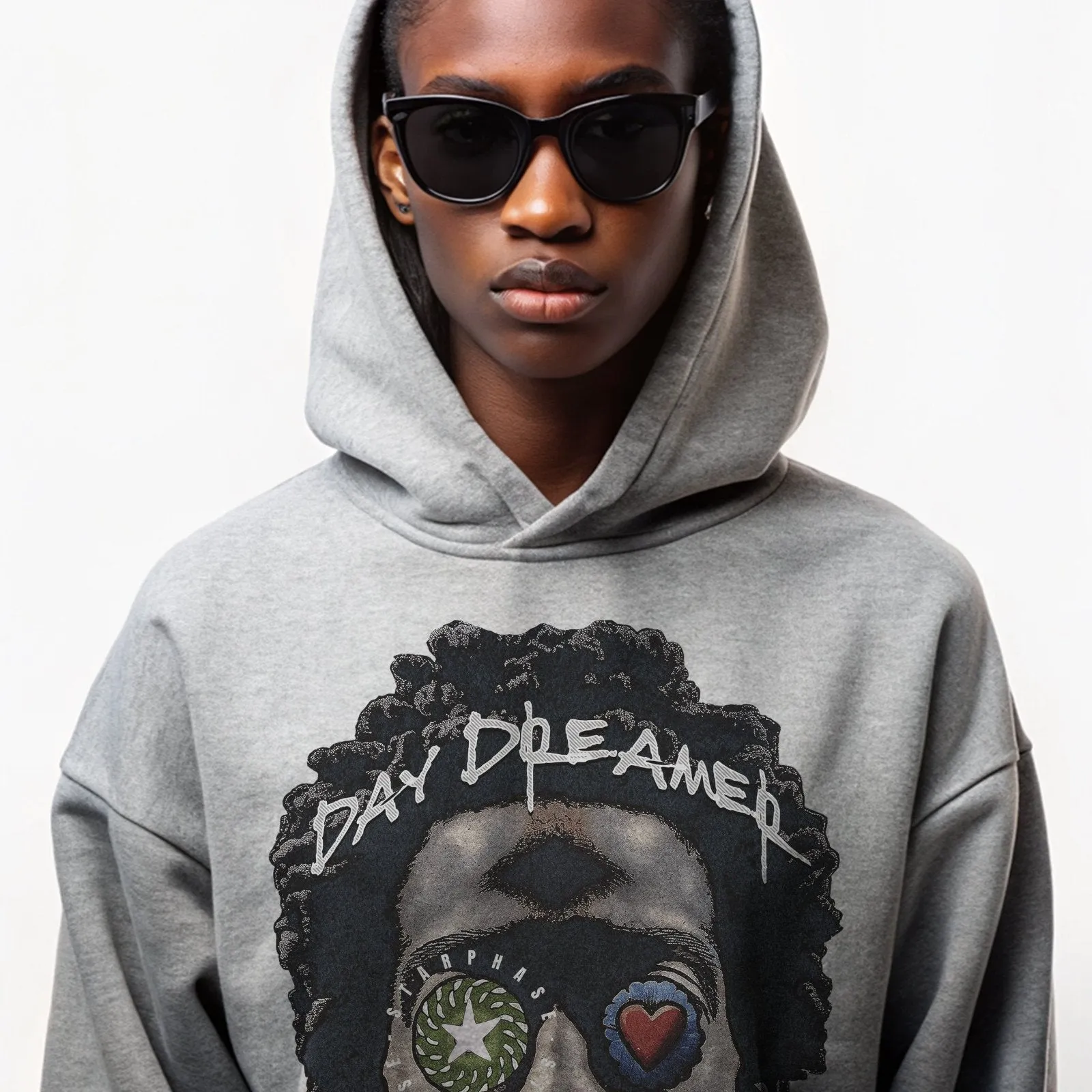 Day Dreamer Fleece Oversized Pullover Hoodie