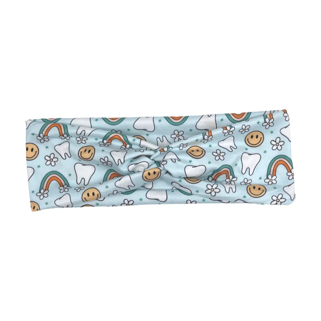 Dental Hygienist Knotted Headband
