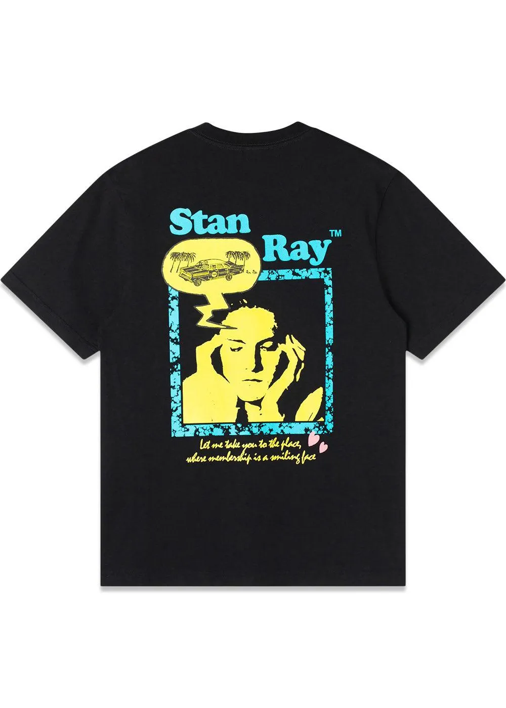 DREAMY BUBBLE TEE - Black