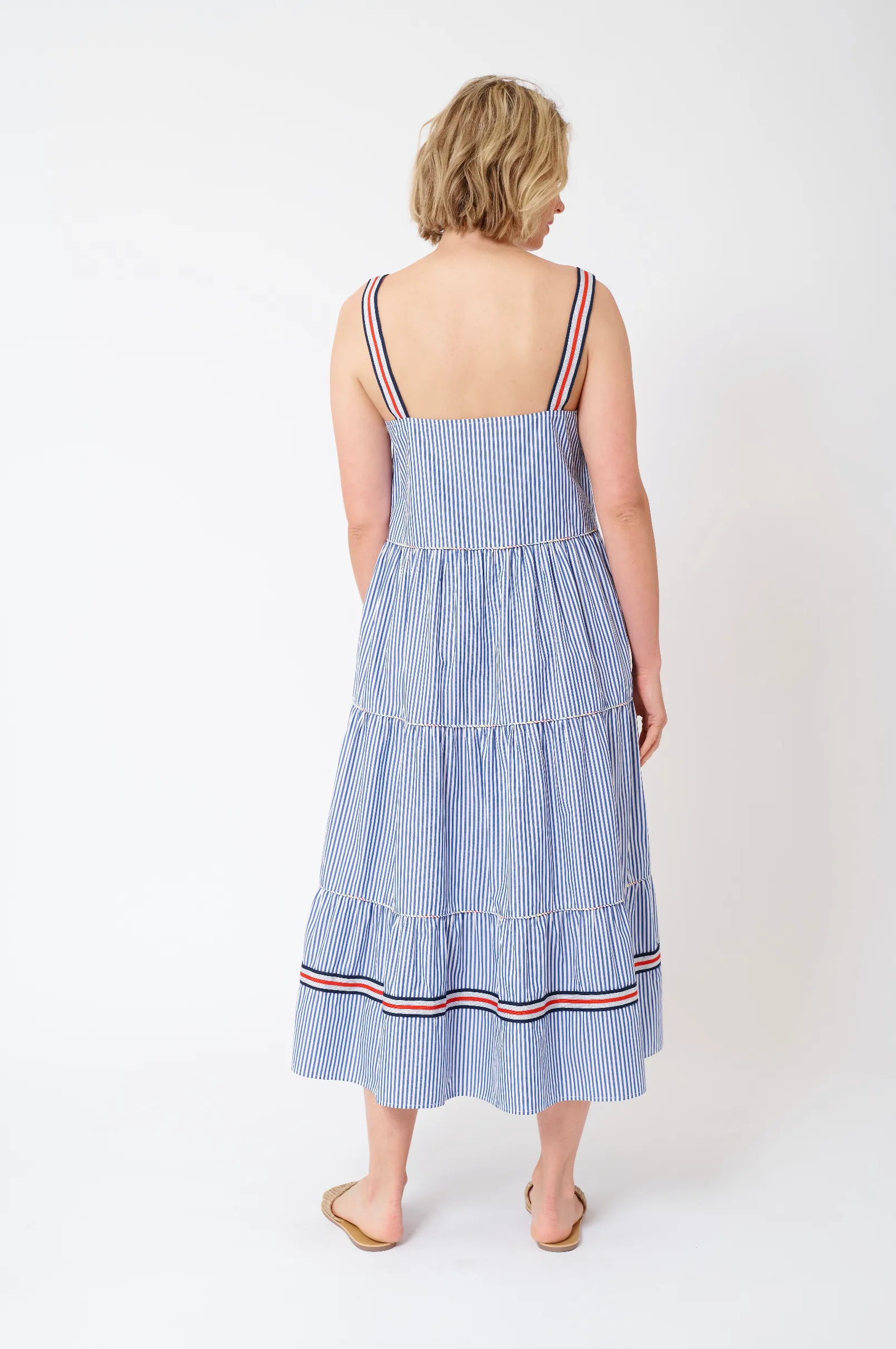 Estela Maxi Dress in Royal