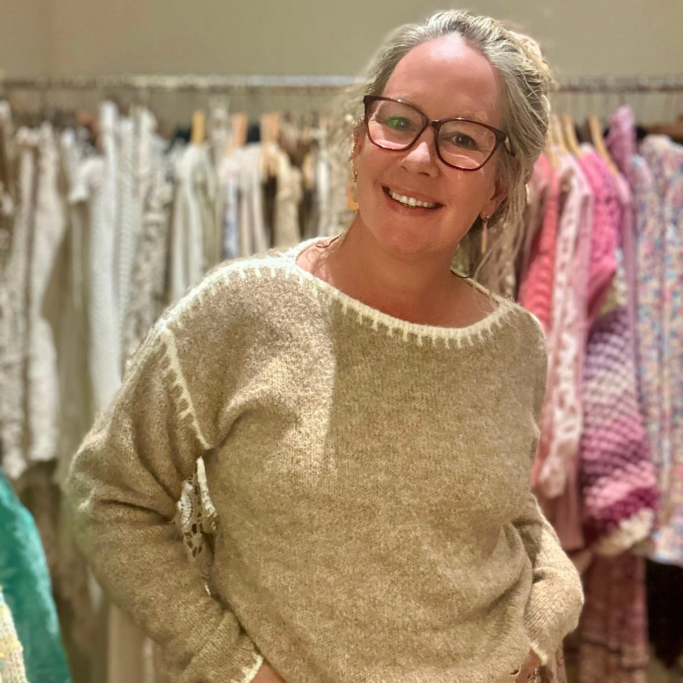 Hazelnut Soft Knit Jumper