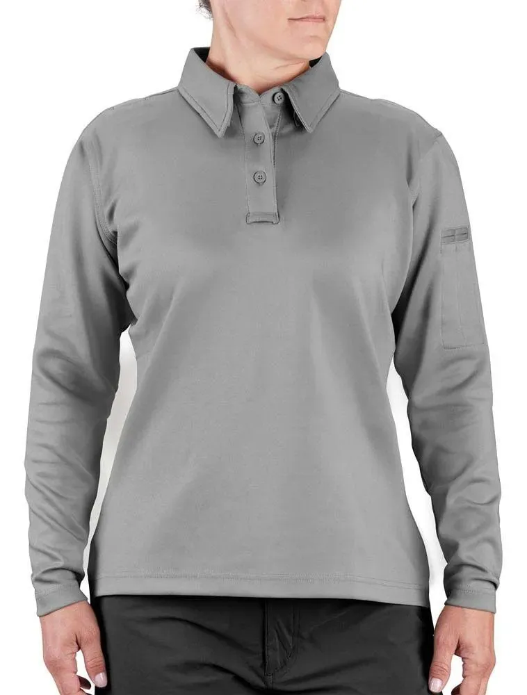 I.C.E.® Women's Performance Polo - Long Sleeve