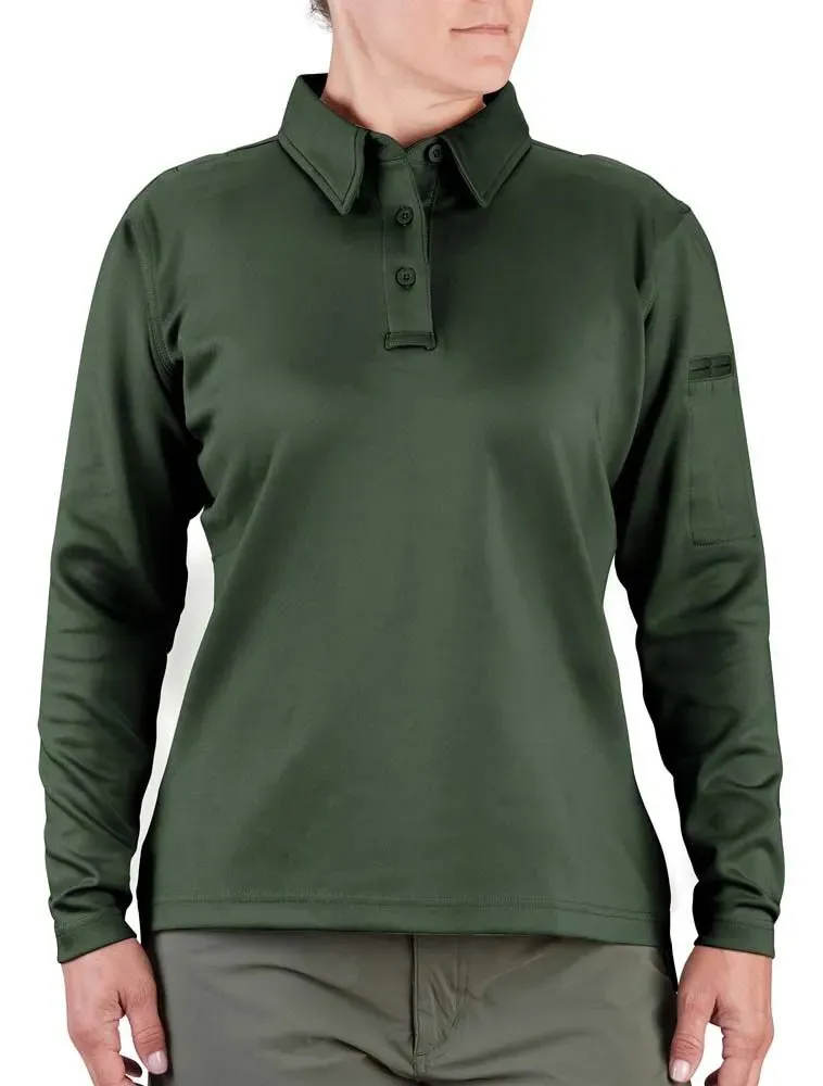 I.C.E.® Women's Performance Polo - Long Sleeve