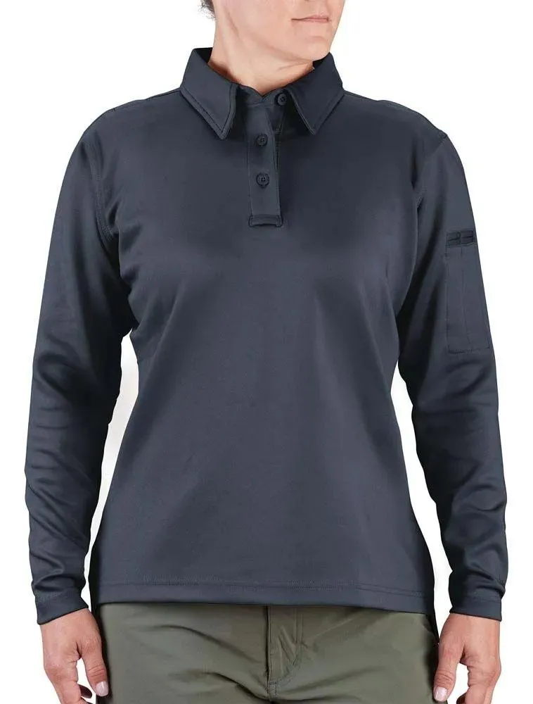 I.C.E.® Women's Performance Polo - Long Sleeve