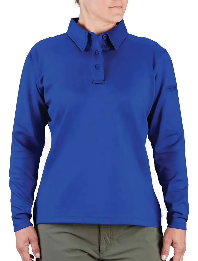I.C.E.® Women's Performance Polo - Long Sleeve