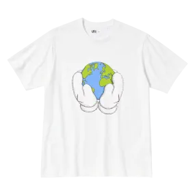 KAWS x UNIQLO Peace For All Tee White