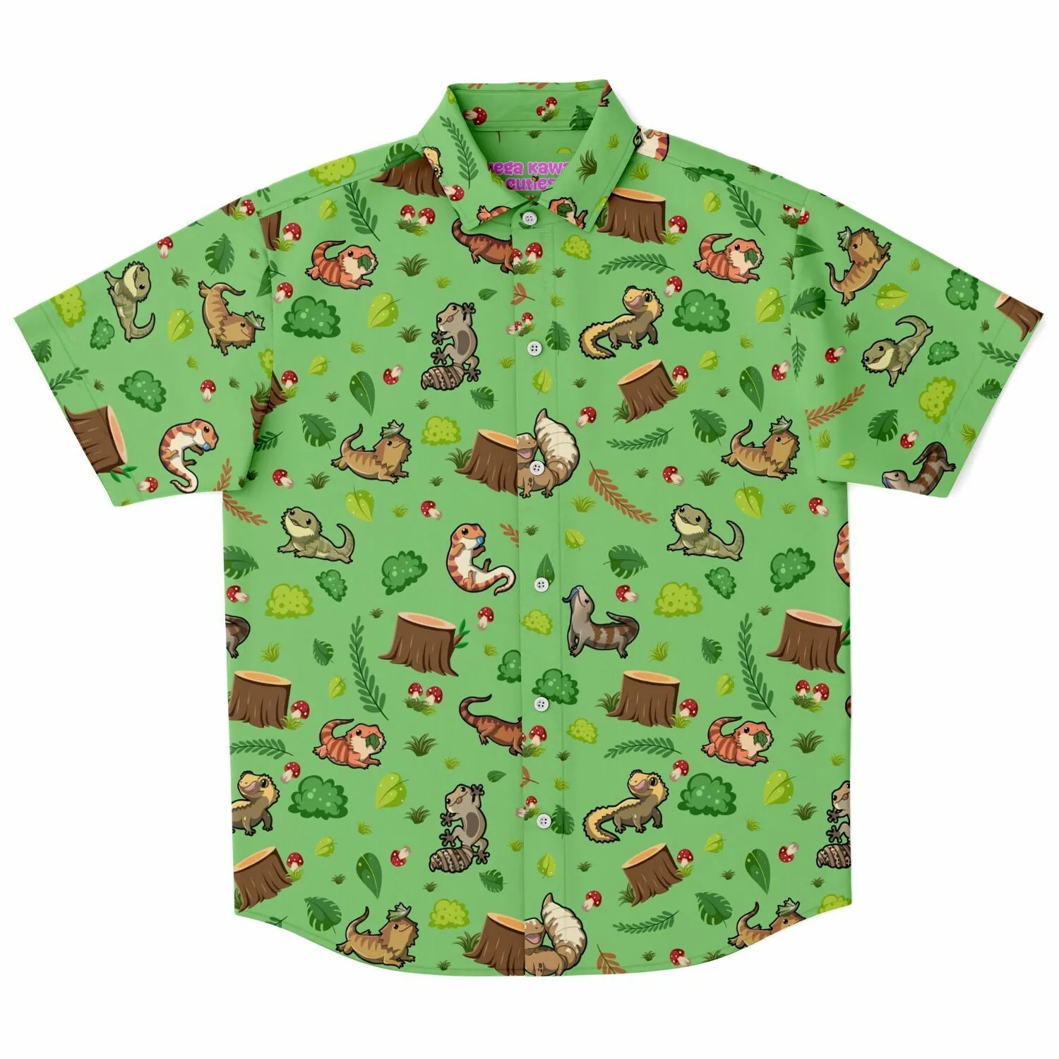 Lizard Button Up Shirt