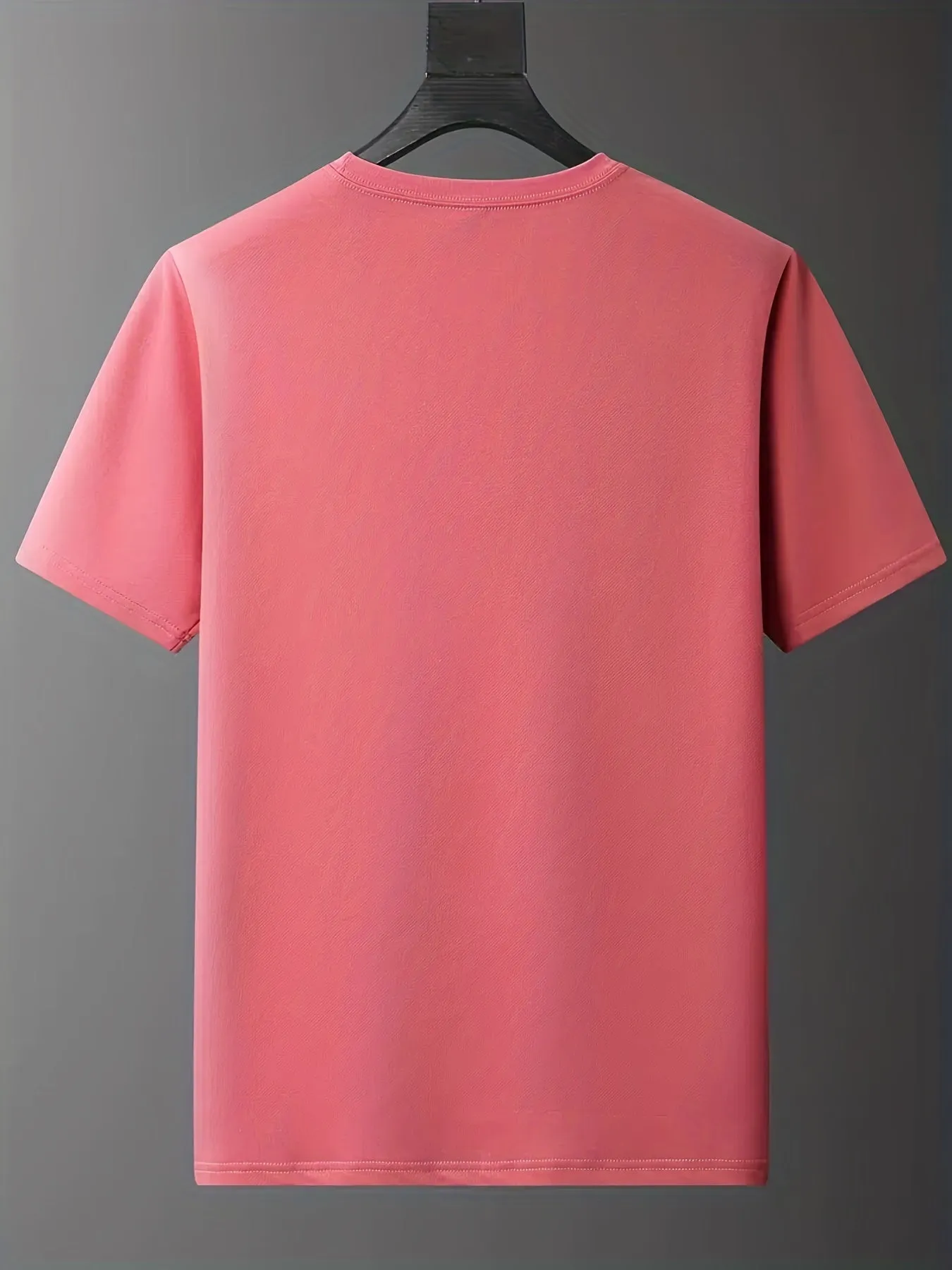 Men's Black Graphic Tee  Stylish Summer Comfort