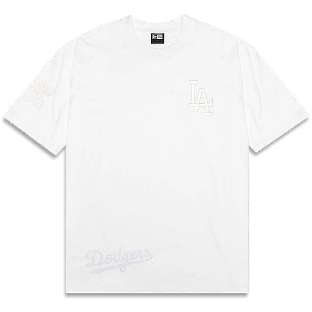 New Era MLB Tonal Pack Tee Los Angeles Dodgers - White