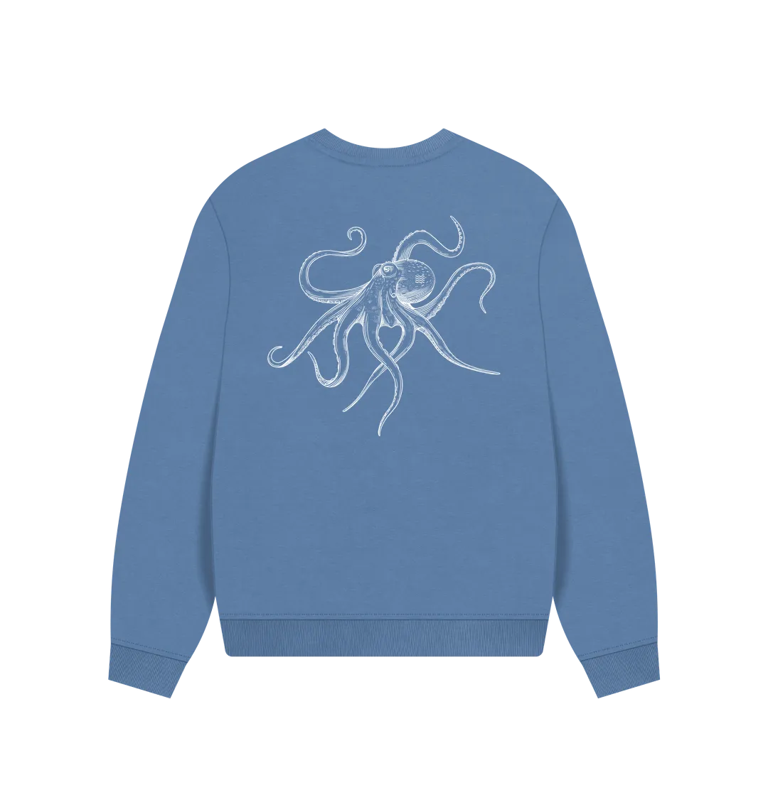 Octopoda Women's Oversized Sweatshirt