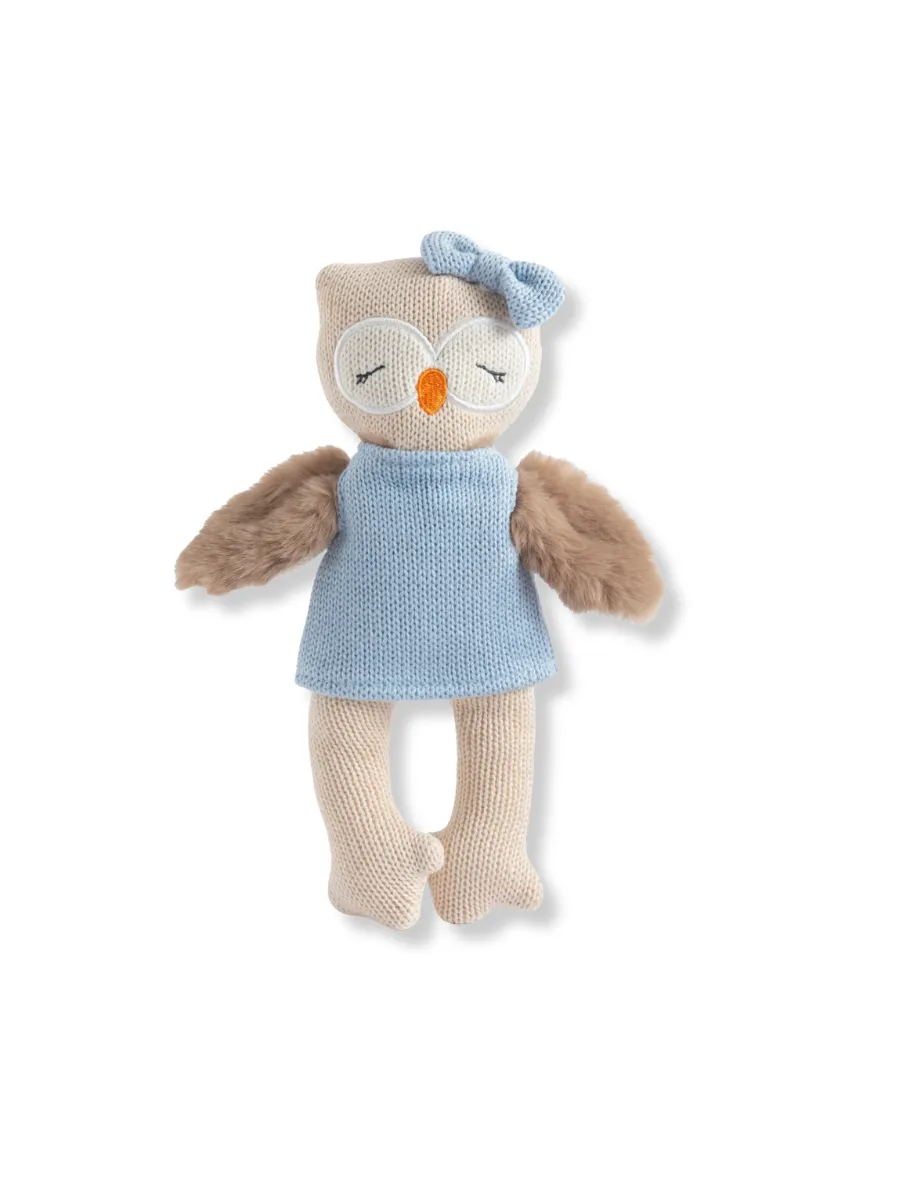 Ollie The Owl Knitted Animal