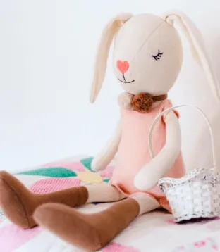 Organic Knit Bunny - Charlotte