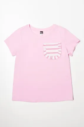 Pocket T-Shirt Light Pink