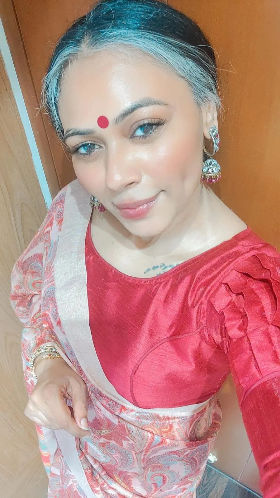 Readymade Reshma Mono Bnaglori Blouse