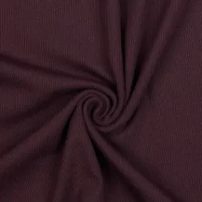 Rib Knit - Aubergine $18.49/ Yard