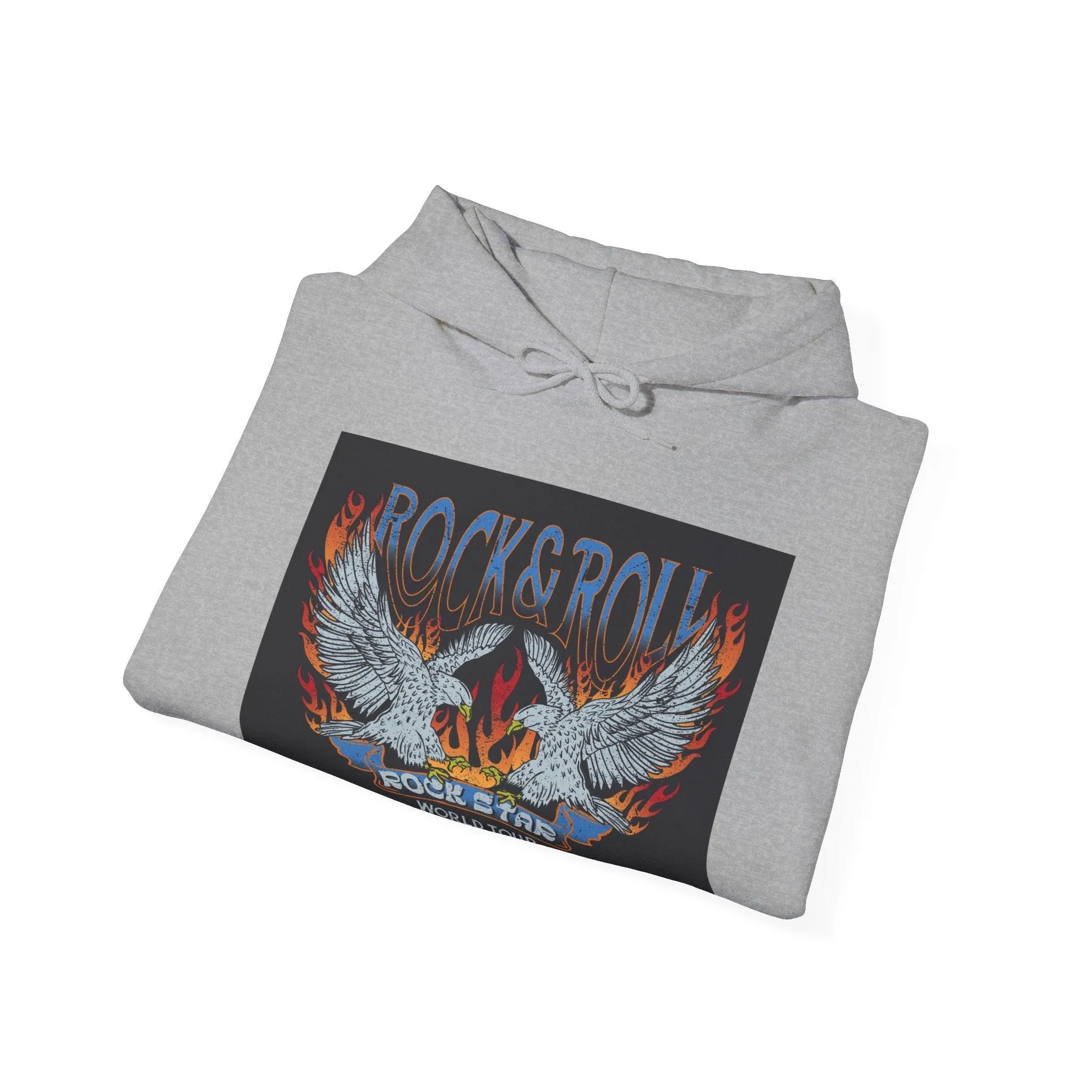 Rock & Roll Rock Star Unisex Heavy Blend™ Hooded Sweatshirt