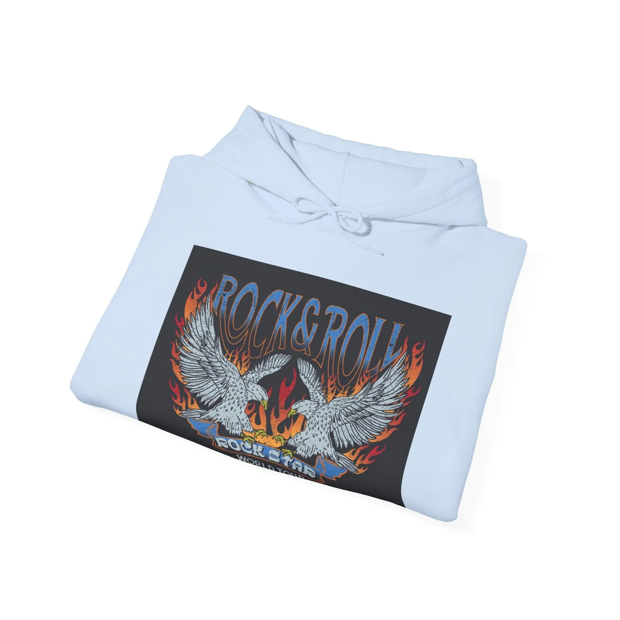 Rock & Roll Rock Star Unisex Heavy Blend™ Hooded Sweatshirt