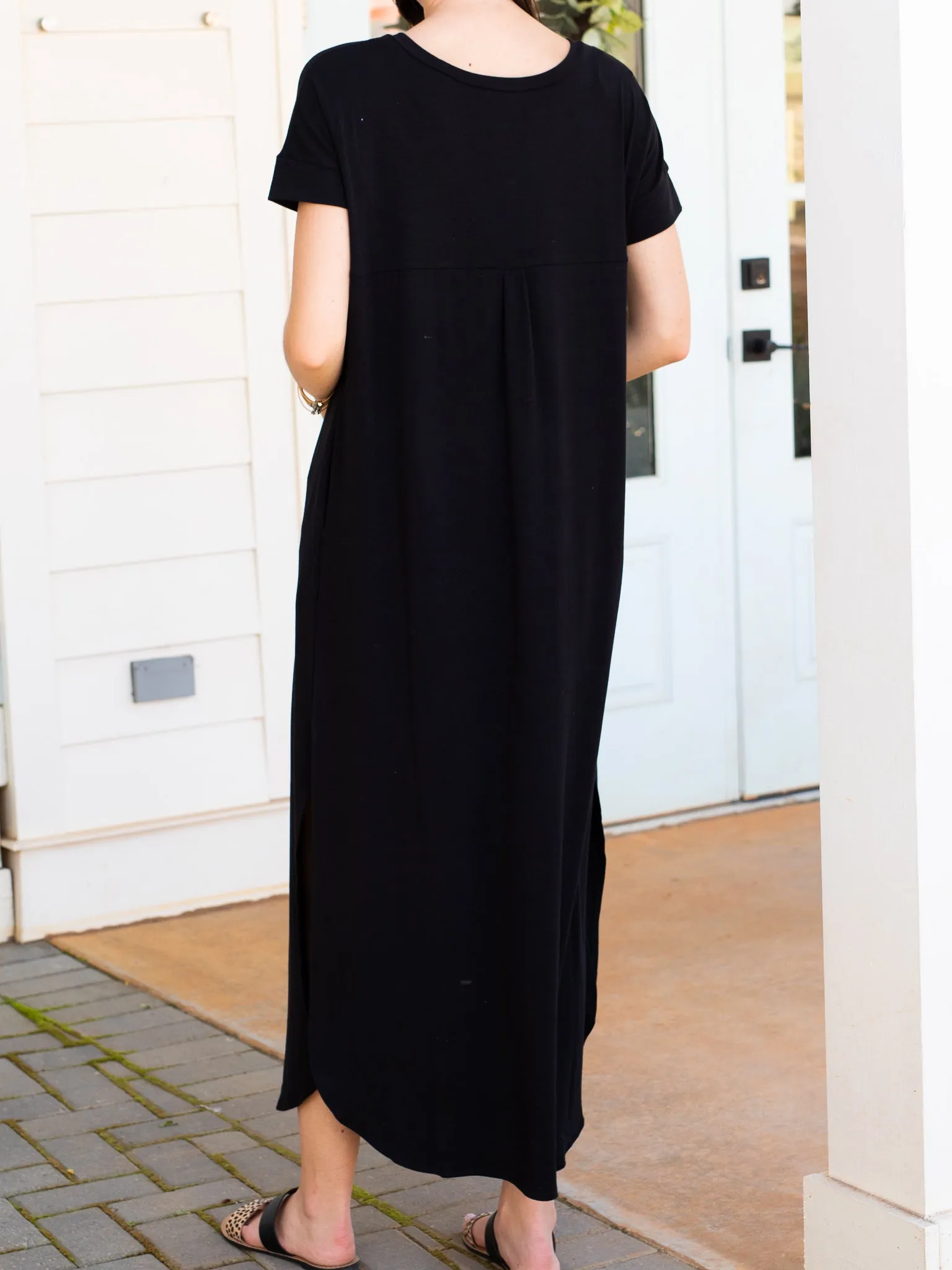 Say You Do Maxi Dress - Black
