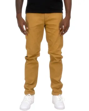 Twill Stretch Skinny Pants – Slim-Fit Casual Chinos