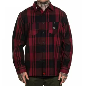 Valentine Flannel Button Up Long Sleeve Shirt
