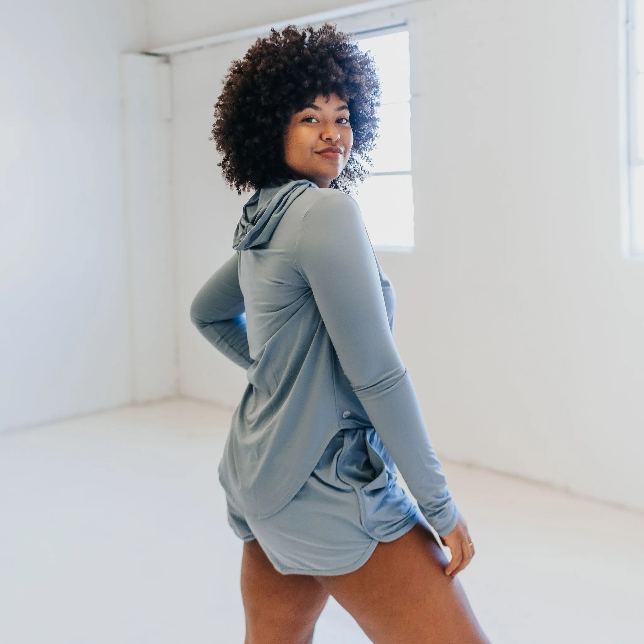 Weekend Shorts - Steel Blue