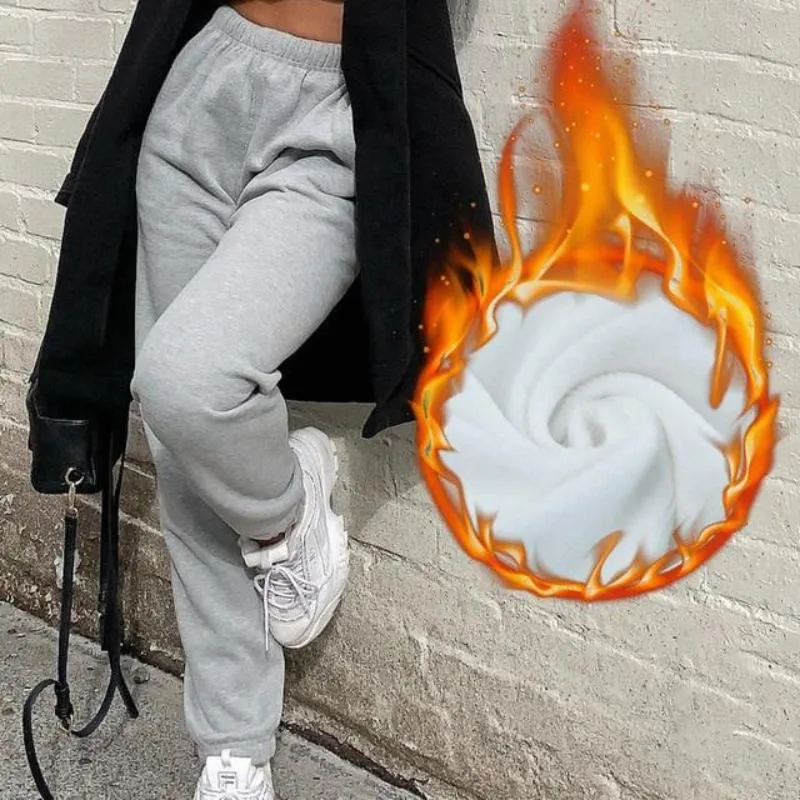 Wide Leg Sweat Women High Waist Streetwear Joggers