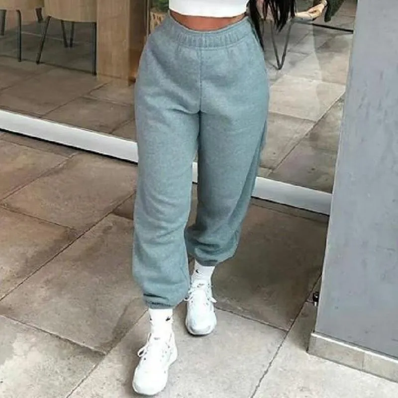Wide Leg Sweat Women High Waist Streetwear Joggers