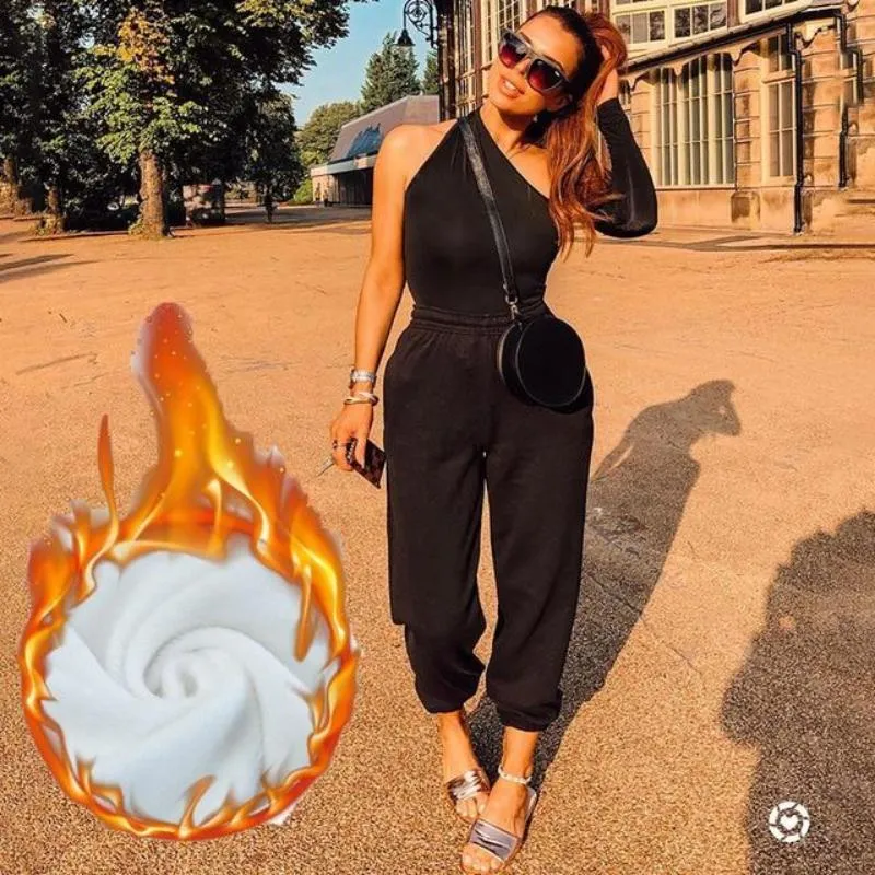 Wide Leg Sweat Women High Waist Streetwear Joggers