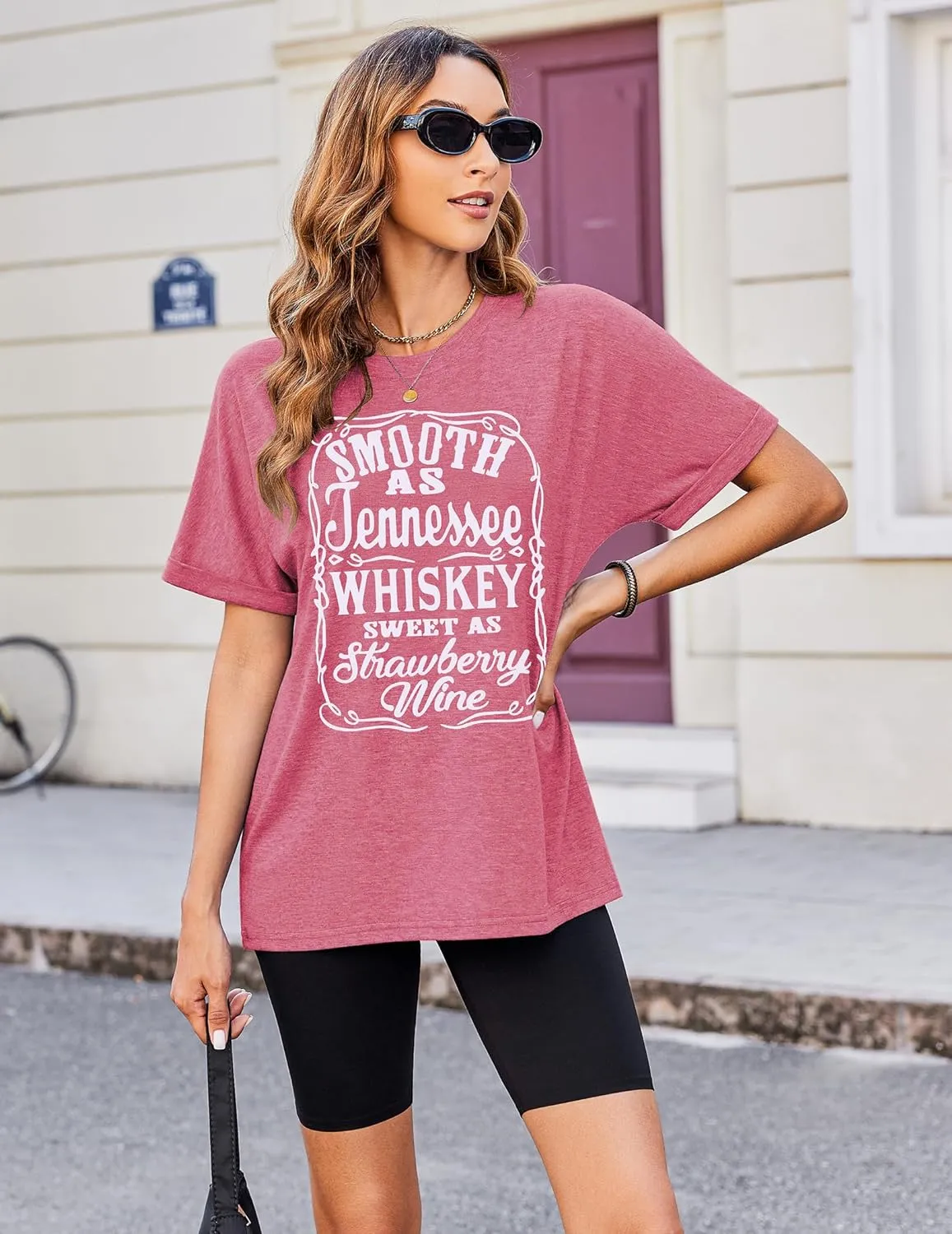Zeagoo Women Oversized T-Shirt Summer Casual Short Sleeve Loose Tee Tops